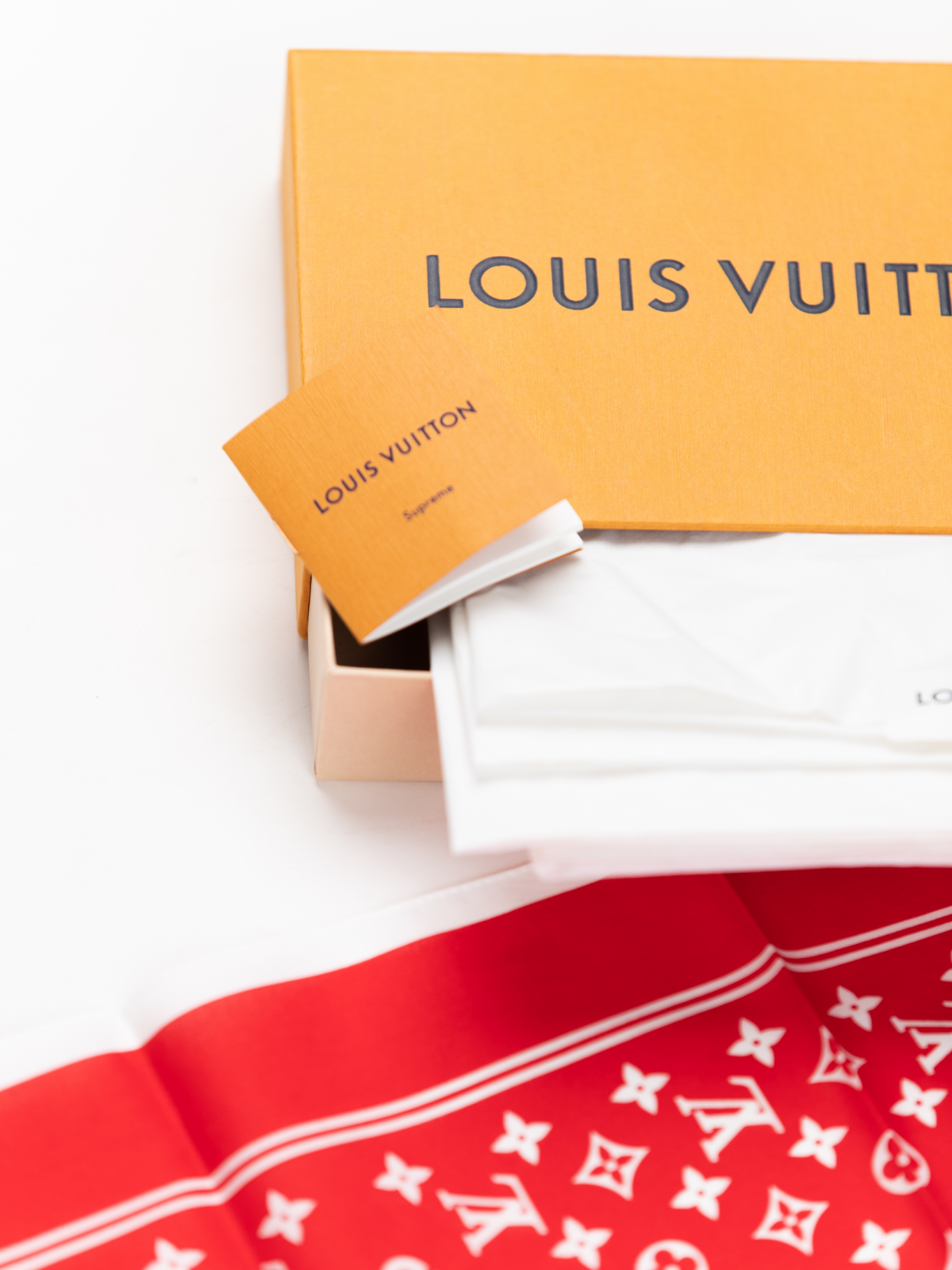 Louis Vuitton Supreme Bandana